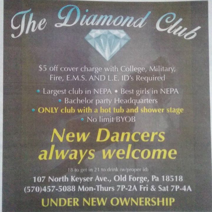 Diamond club old forge pa