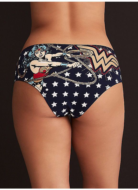 Wonder woman panties plus size