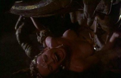 Galaxy of terror worm sex scene from official movie