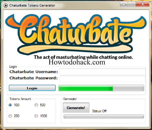Chaturbate token generator app
