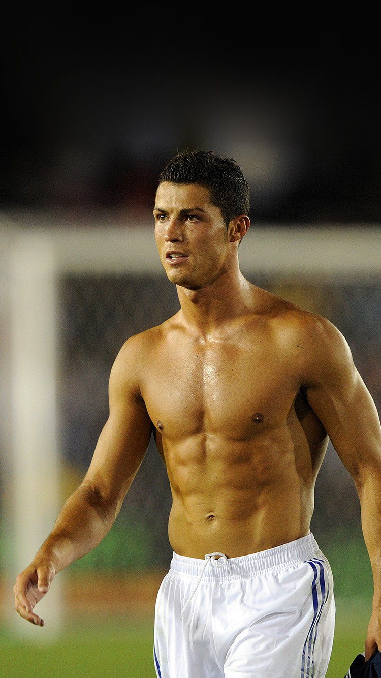 Nude male soccer players