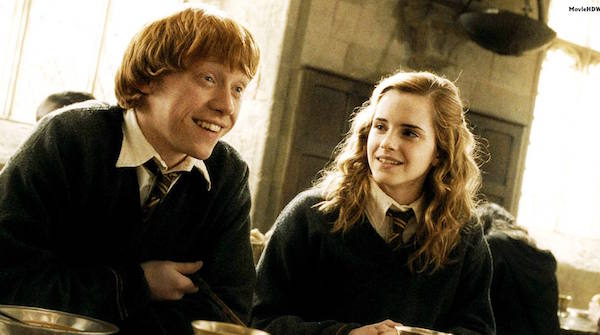 Hermione and ron first year romione photo