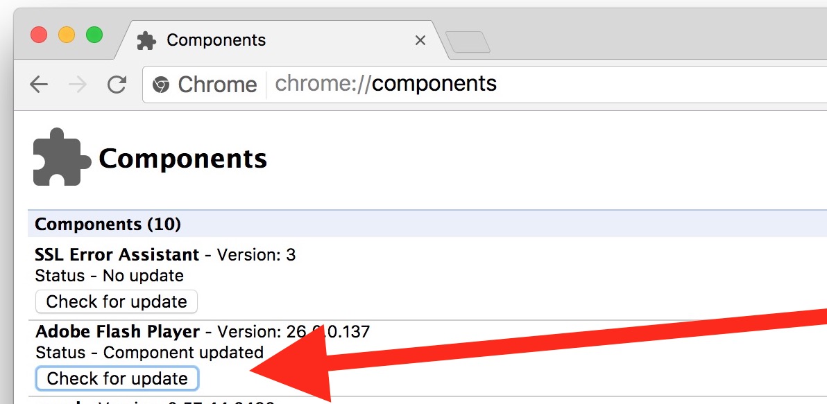 How to get adobe flash for chrome