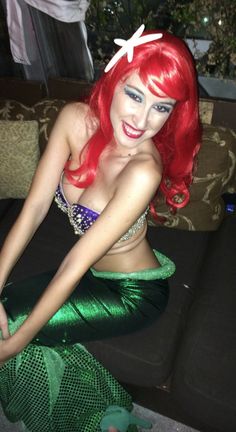 Mermaid costume women porn