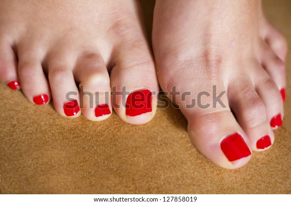 Sexy female feet and toes